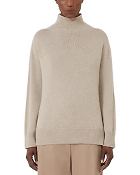 Max Mara Quercia Beige Cashmere Sweater