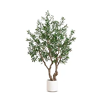Nearly Natural 6' Artificial Grand Olive Tree