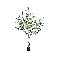 Nearly Natural 10' Minimalist Artificial Citrus Tree
