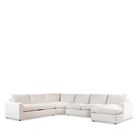 Bloomingdale's Rory 4 Piece Sectional Sofa