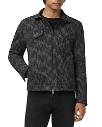 John Varvatos Hallet Fleece Lined Trucker Jacket