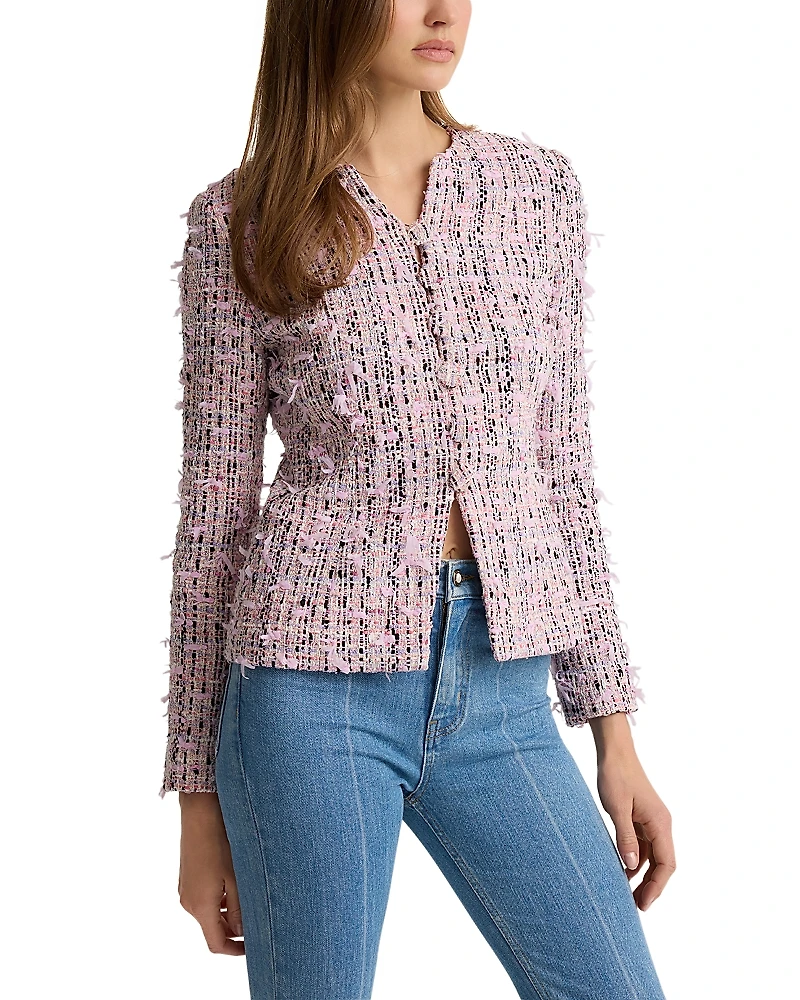 St. John Eyelash Tweed Jacket