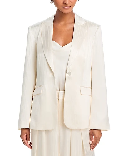 Cinq a Sept Georgia Satin Blazer