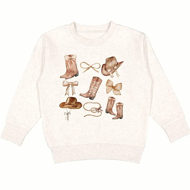 Sweet Wink Girls' Cowgirl Cutie Sweatshirt - Baby