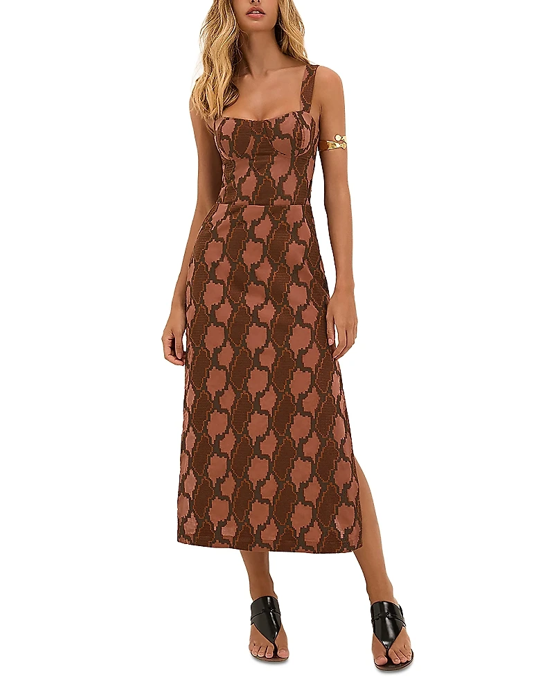 ViX Paula Hermanny Coen Midi Dress