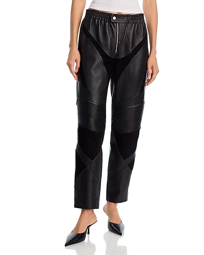 Helmut Lang Le Bmx Leather Pants