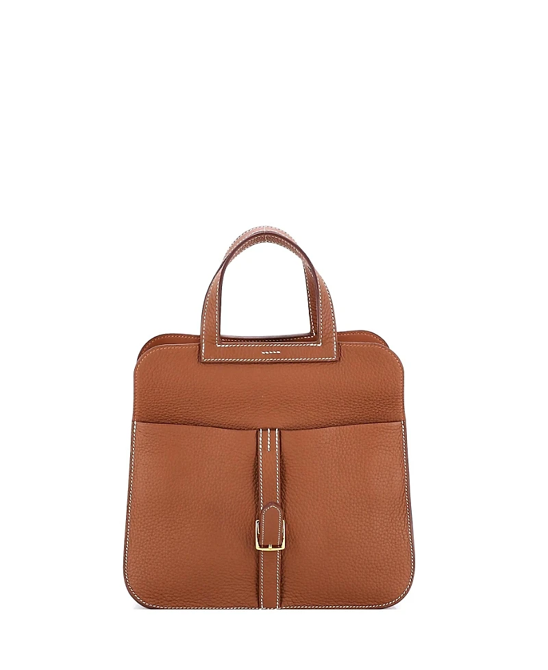 Pre-Owned Hermes 25 Halzan Bag Clemence