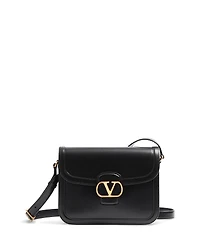 Valentino Garavani VLogo 9to5 Leather Shoulder Bag