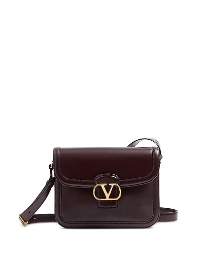 Valentino Garavani VLogo 9to5 Leather Shoulder Bag