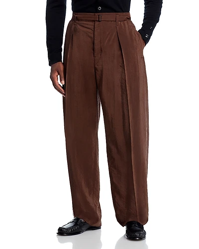 Lemaire Belted Relaxed Fit Pants