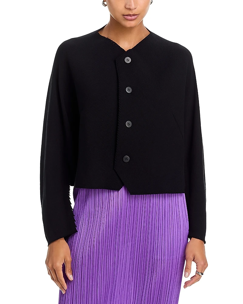 Issey Miyake Campagne Cardigan