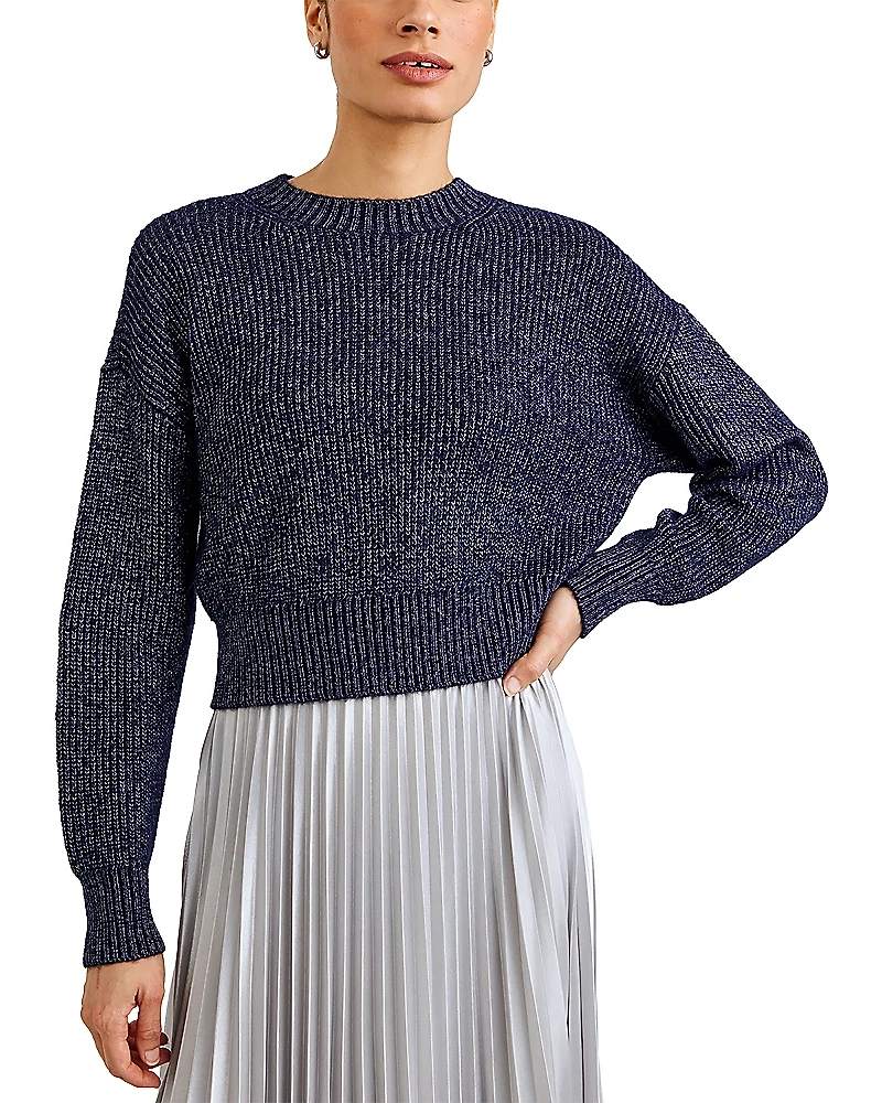 Bella Dahl Metallic Threaded Sweater