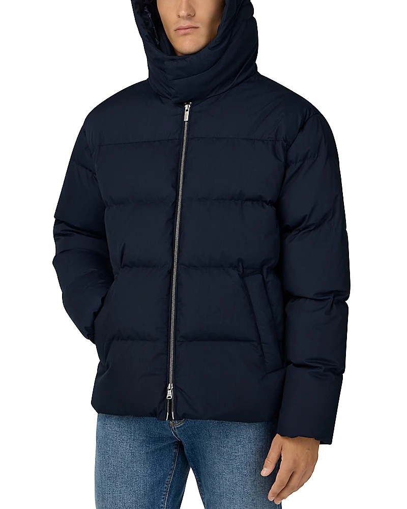 Boggi Milano Down Tech Bomber Jacket