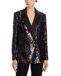 Veronica Beard Sevyn Sequin Tuxedo Jacket