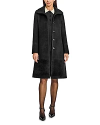 Sentaler Boucle Empire Waist A Line Coat