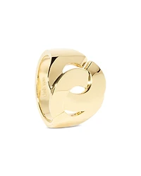 Dinh Van 18K Yellow Gold Menottes Dinh Van Polished Statement Ring