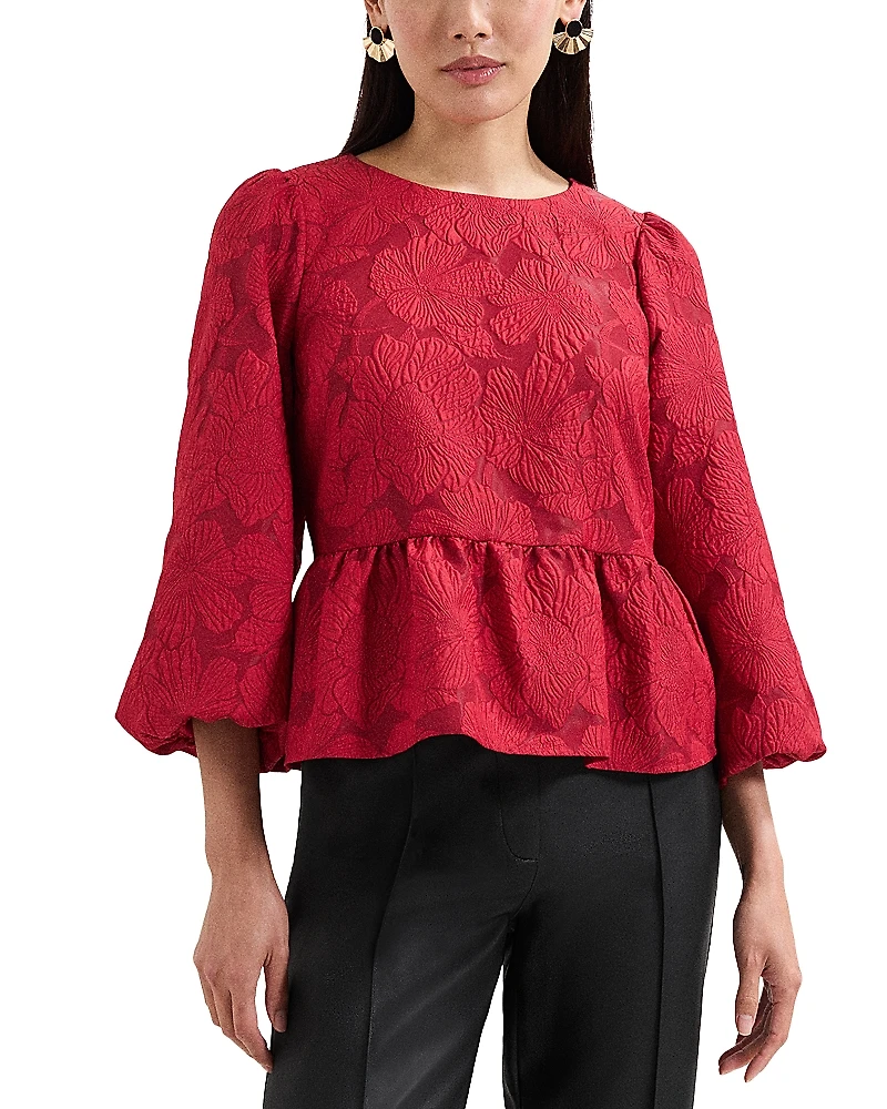 Phase Eight Ellis Peplum Hem Top