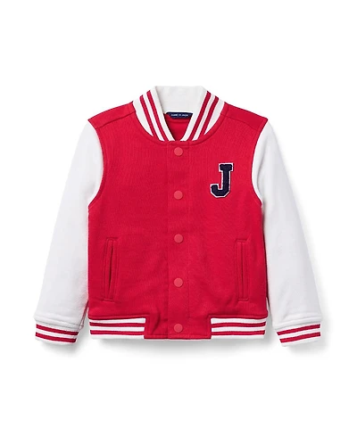 Janie and Jack Boys' The Varsity Bomber Jacket - Baby, Little Kid, Big Kid
