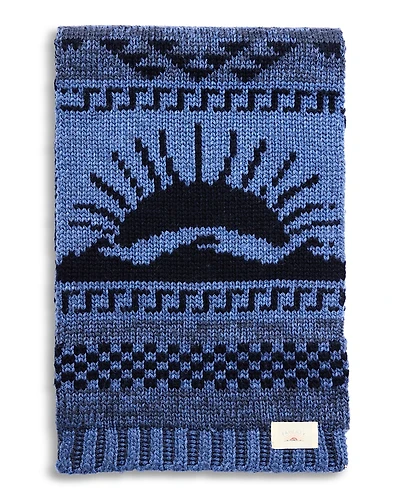 Faherty Sun and Wave Novelty Scarf