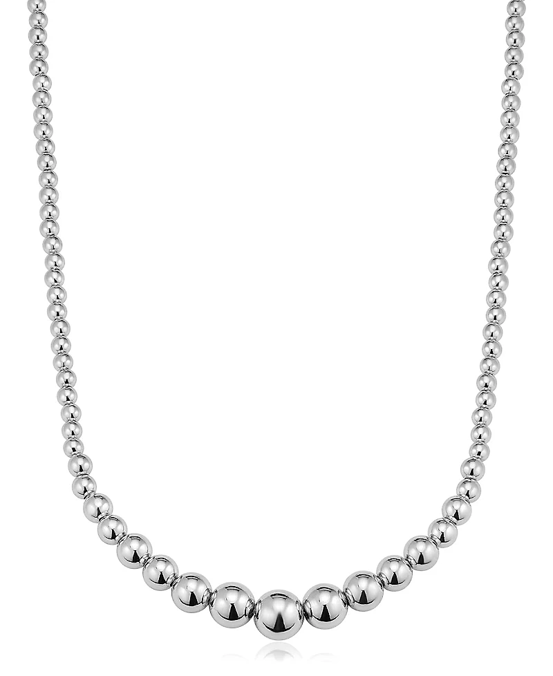 Oradina Sterling Silver Belle of the Ball Necklace