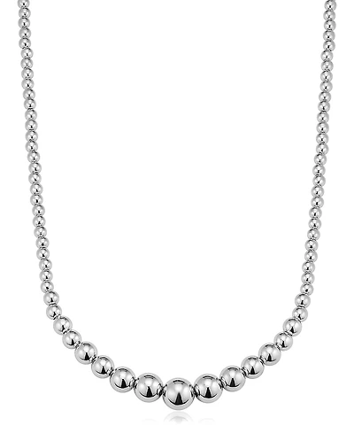 Oradina Sterling Silver Belle of the Ball Necklace