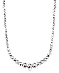 Oradina Sterling Silver Belle of the Ball Necklace