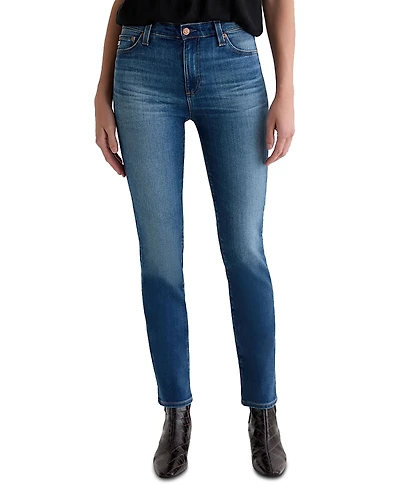 Ag Mari Mid Rise Slim Straight Leg Jeans