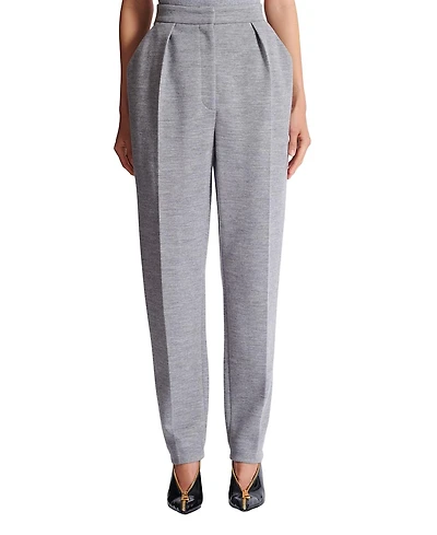 Balmain Tailored Cotton Knit Trousers