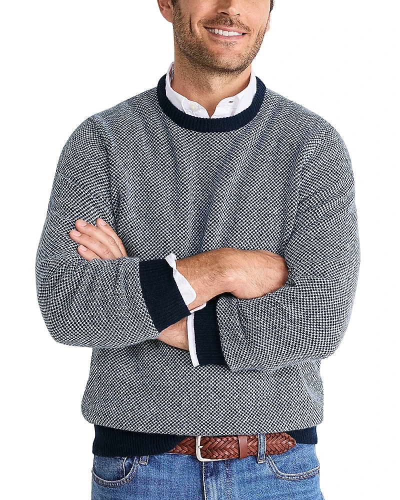 Vineyard Vines Merino Wool, Nylon & Cotton Birdseye Sweater