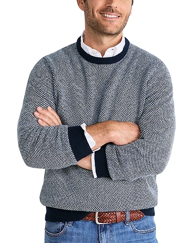 Vineyard Vines Merino Wool, Nylon & Cotton Birdseye Sweater