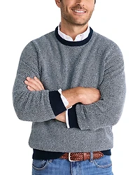 Vineyard Vines Merino Wool, Nylon & Cotton Birdseye Sweater