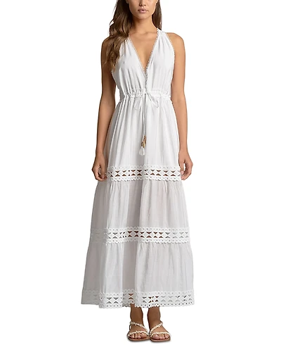 Elan Sleeveless Maxi Swim Cover Up Dress