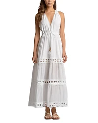 Elan Sleeveless Maxi Swim Cover Up Dress