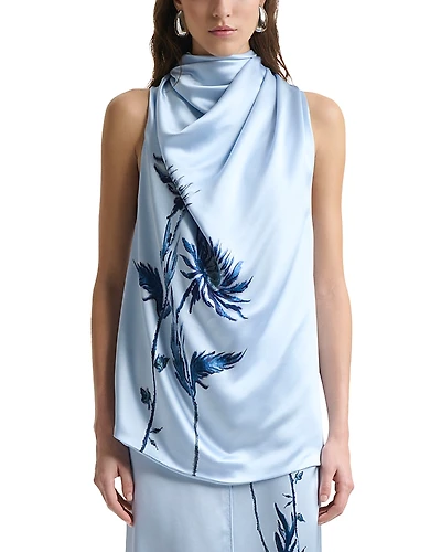 Altuzarra Sleary Silk Top