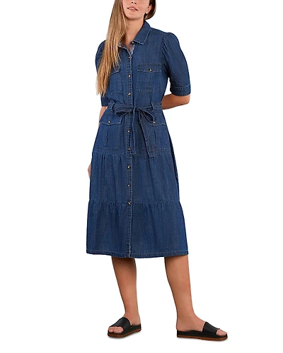 Billy T Dreamer Belted Shirtdress