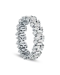 Suzanne Kalan Classic Diamond Shimmer Eternity Band Ring