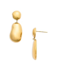Aqua 8 Other Reasons Sculptural Drop Earrings - Exclusive