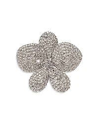 Jennifer Behr Kiarra Pave Flower Brooch