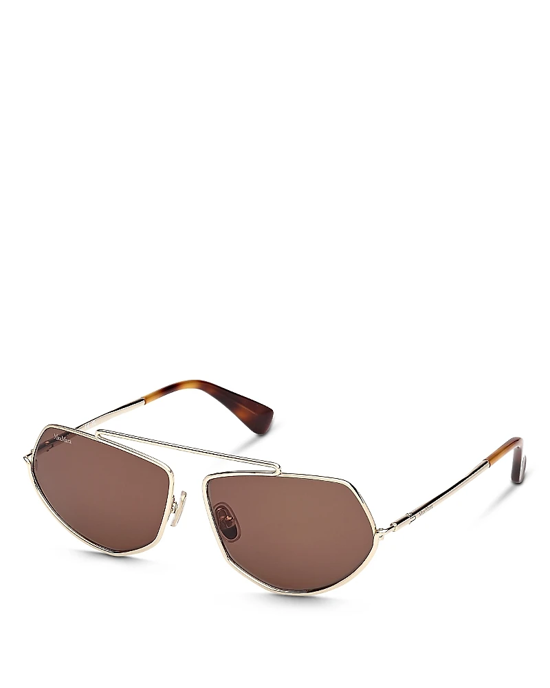 Max Mara Geometric Sunglasses