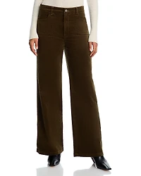 Paige Anessa High Rise Corduroy Utility Jeans