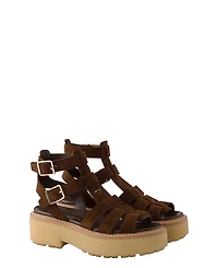 Prada Women's Suede Gladiator Sandals