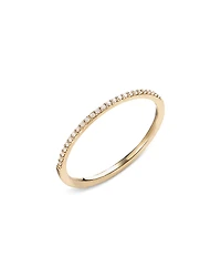 Lana Jewelry 14K Yellow Gold Diamond Stack Ring