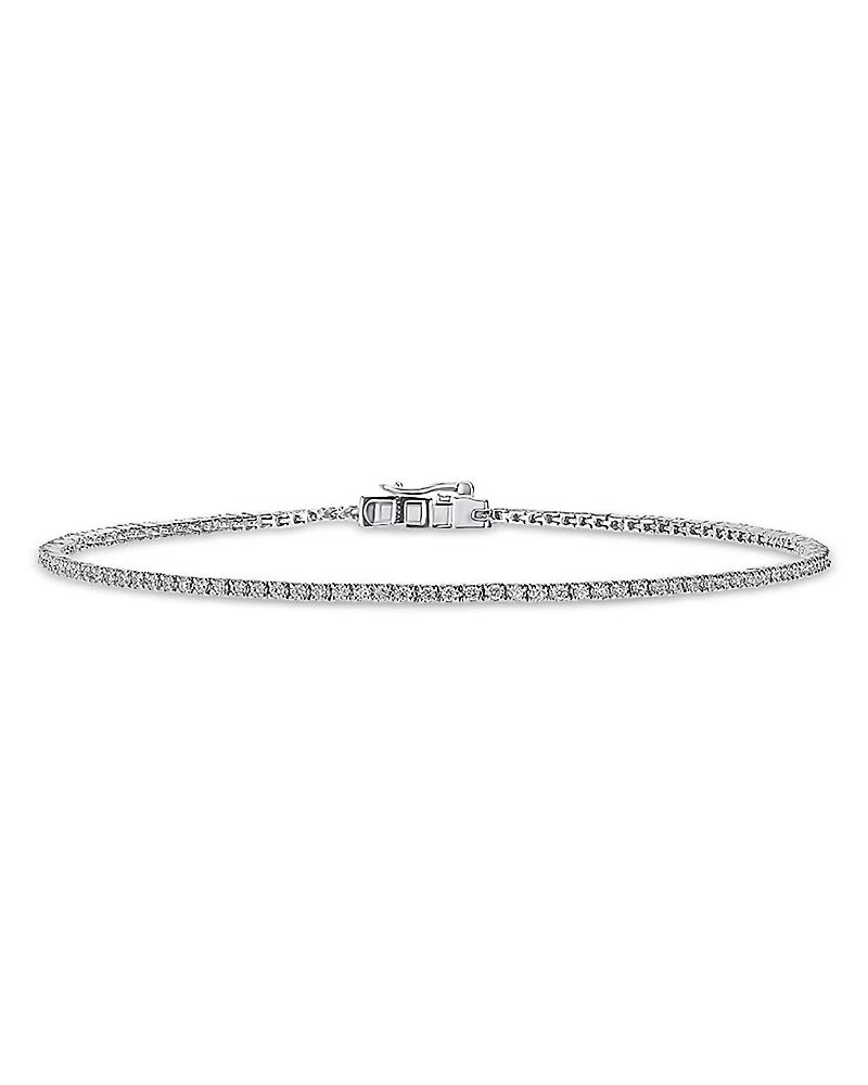 Lana Jewelry Diamond Skinny Tennis Bracelet