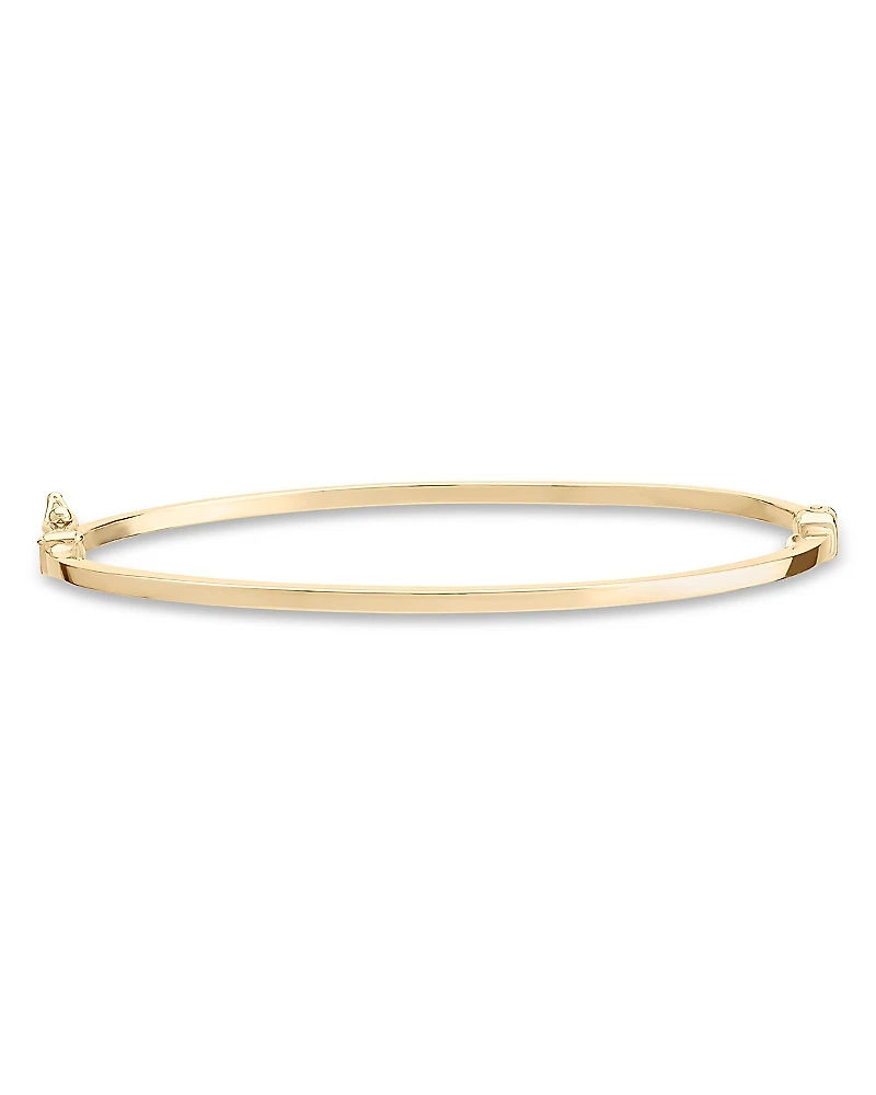 Lana Jewelry 14K Yellow Gold Hinged Bangle Bracelet