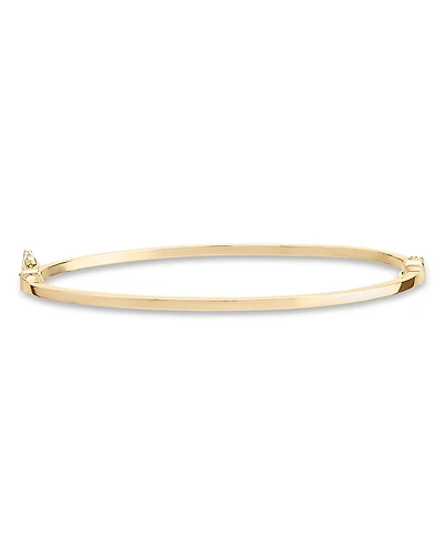 Lana Jewelry 14K Yellow Gold Hinged Bangle Bracelet