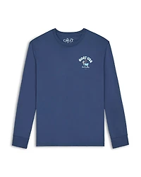 Goat Usa Boys' Mountain Club Long Sleeved Tee - Big Kid