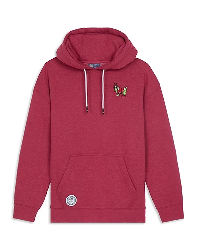 Goat Usa Boys' Naughty Santa Pullover Hoodie - Big Kid