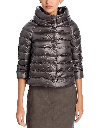 Herno Iconico Sofia Ultralight Bolero Coat