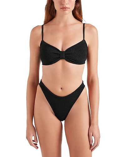 Hunza G Alicia Textured Bikini Top