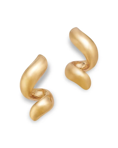 Bloomingdale's Fine Collection Polished Twist Stud Earrings